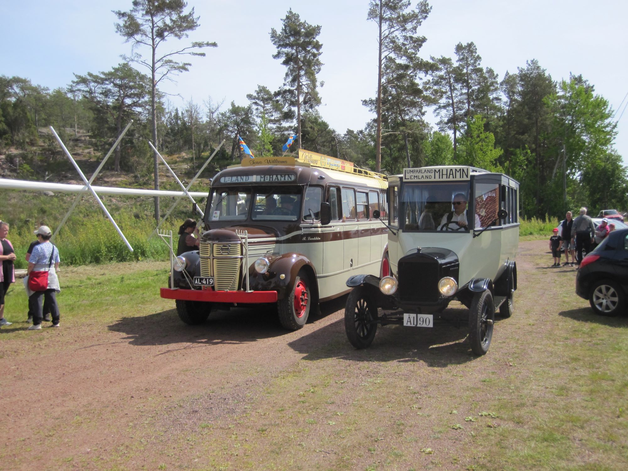 Nr 1. Bussjubileum i Lumparland